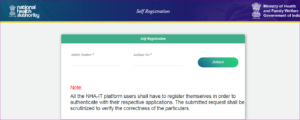 ayushman card self registration