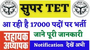 Super TET Notification 2022