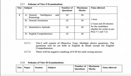 ssc cgl new exam pattern