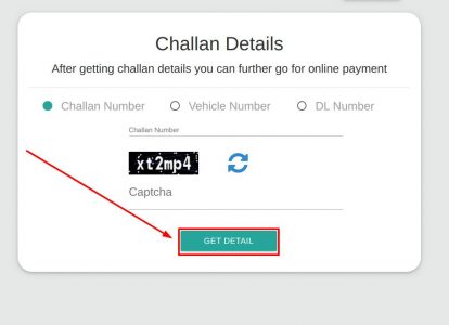 E Challan Pay Online