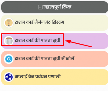 UP Ration Card List