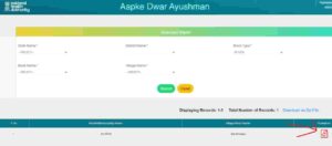 Ayushman Card Village Wise List