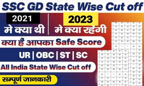 ssc gd cut off