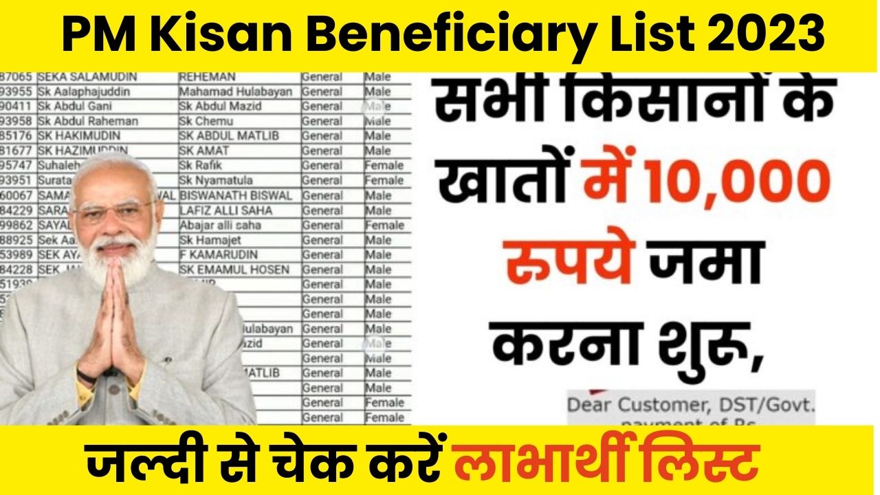 PM Kisan Beneficiary List 2023