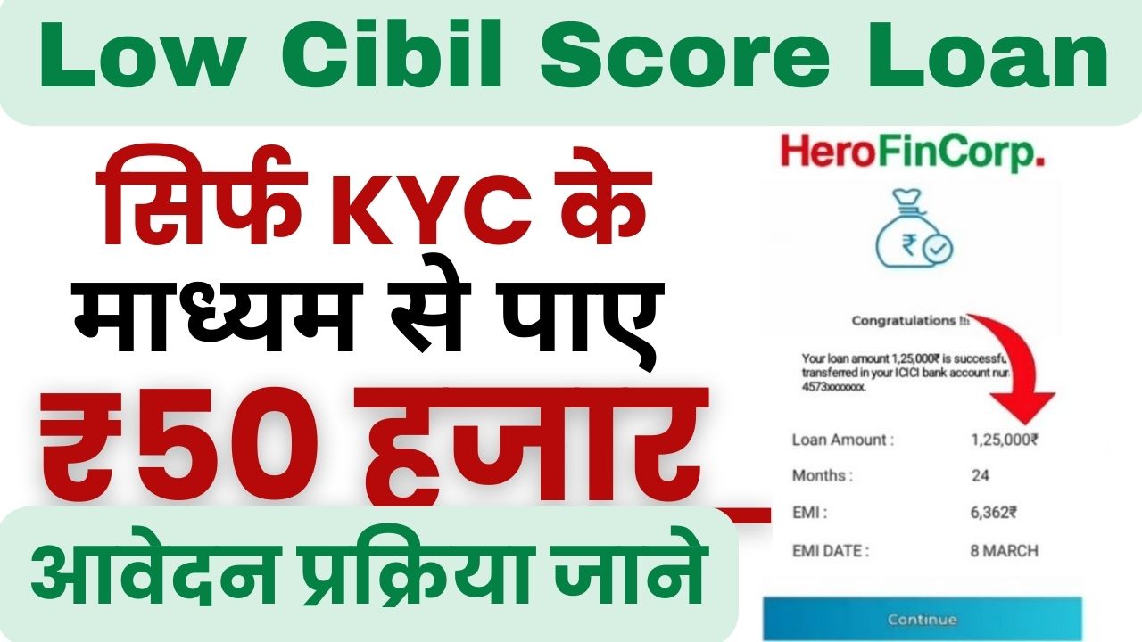 low cibil score loan apply