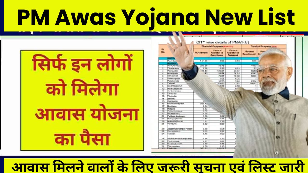 PM Awas Yojana New List