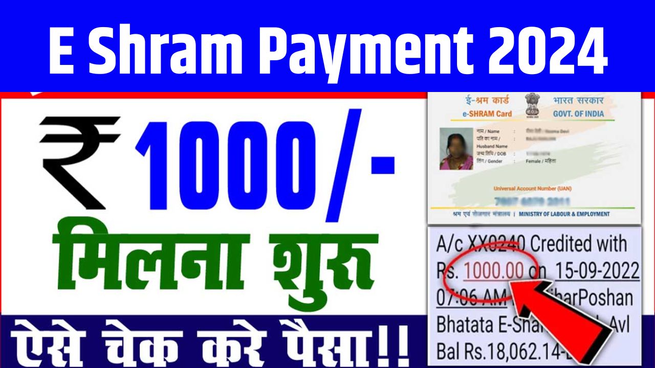 E Shram Payment