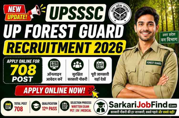 UPSSSC UP Forest Guard Recruitment 2026